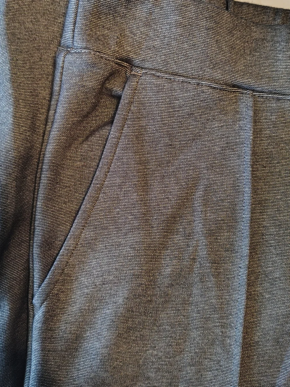 J. Crew Women's Ponte Pull On Pleated Soft Casual Charcoal Pants Size Medium